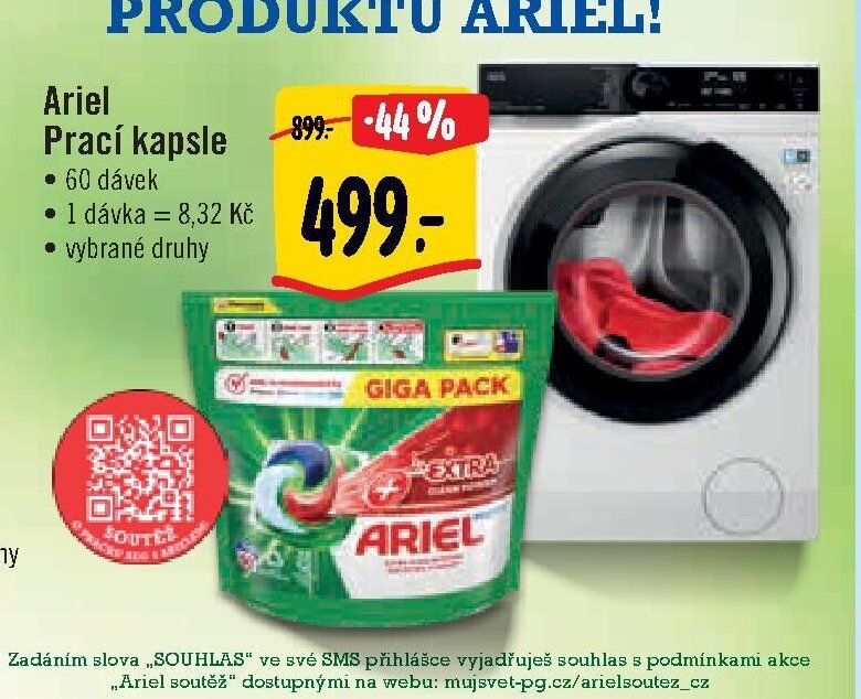 Ariel Prací kapsle