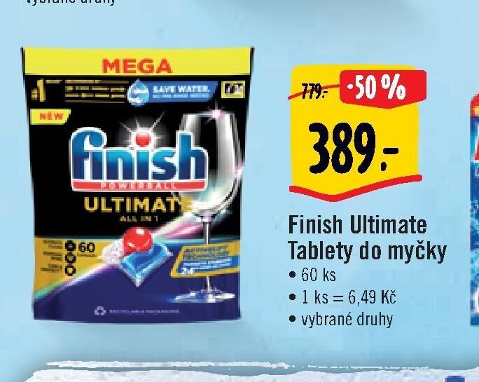 Finish Ultimate Tablety do myčky