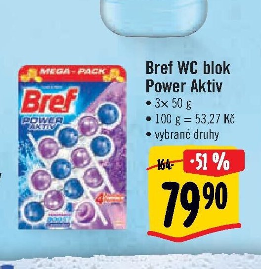 Bref WC blok Power Aktiv