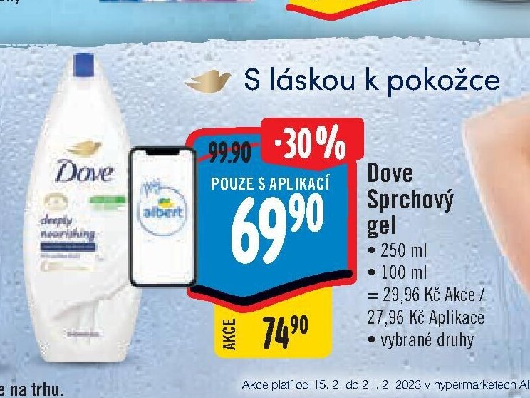 Dove Sprchový gel