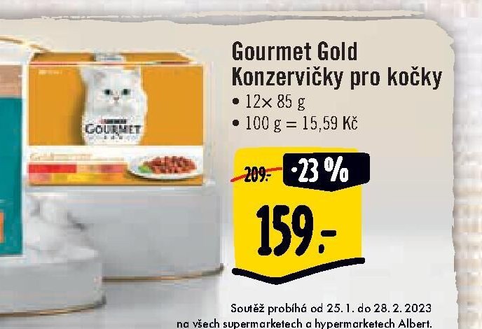 Gourmet Gold Konzervičky pro kočky