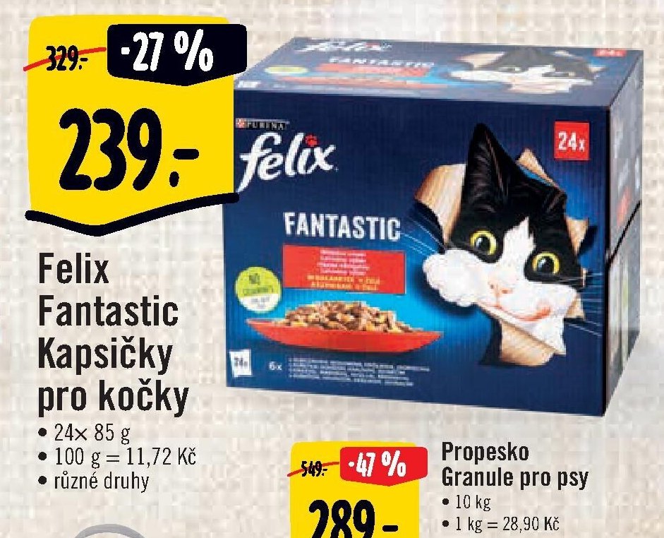 Felix Fantastic Kapsičky pro kočky