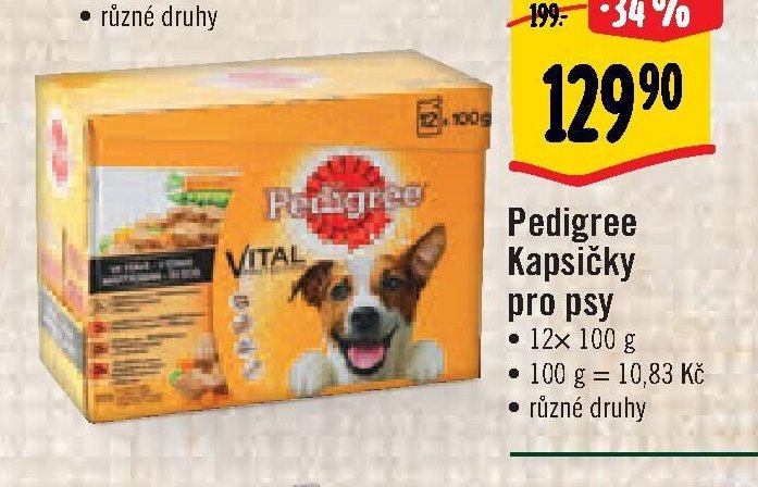 Pedigree Kapsičky pro psy