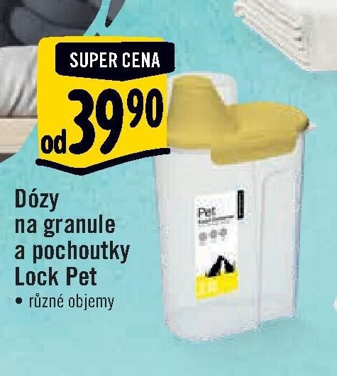 Dózy na granule a pochoutky Lock Pet