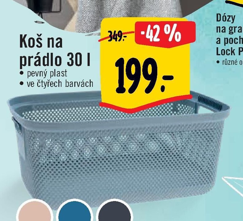 Koš na prádlo 30 l