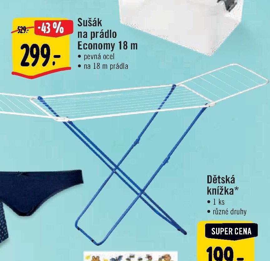 Sušák na prádlo Economy 18 m