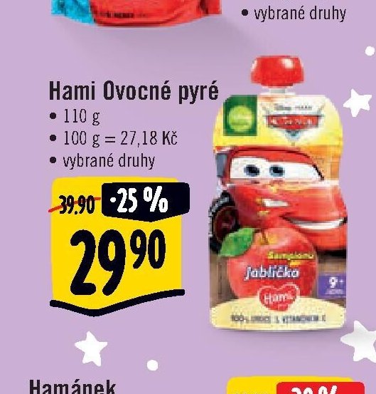 Hamánek Ovocná přesnídávka