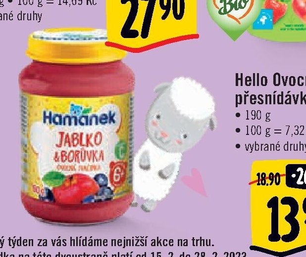 Hello Ovocná přesnídávka