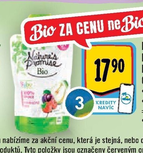 Nature's Promise Bio Ovocné pyré
