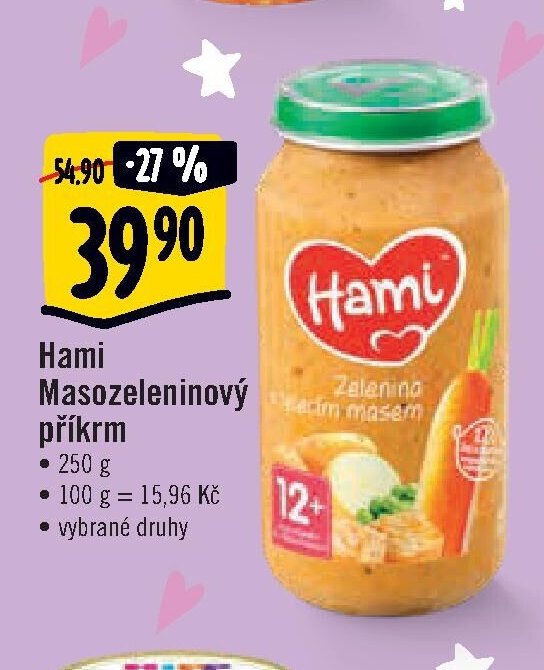 Hami Masozeleninový příkrm