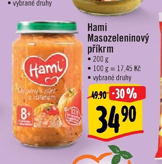 Hami Masozeleninový příkrm