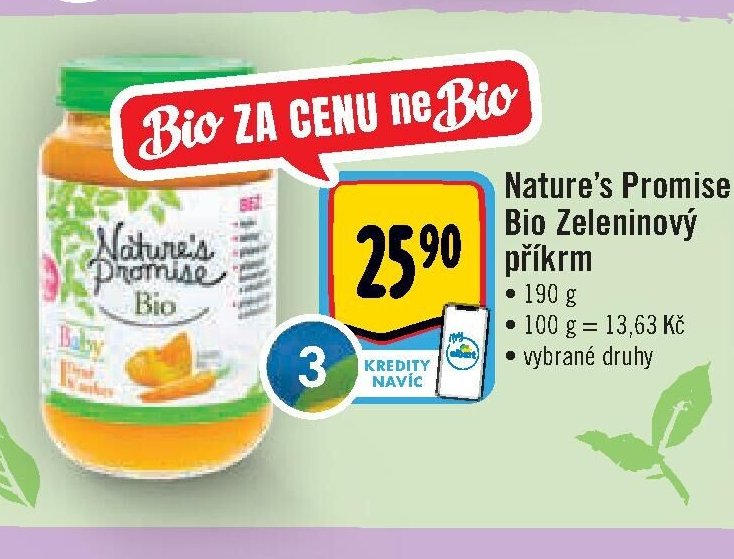 Nature’s Promise Bio Zeleninový příkrm