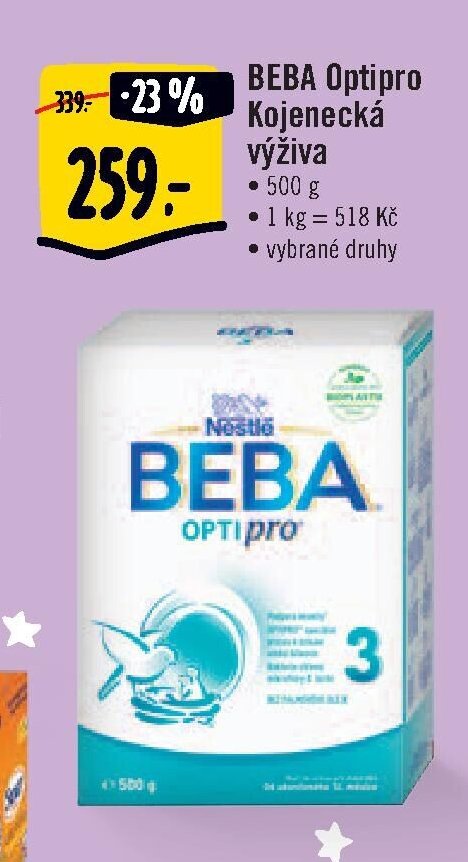 BEBA Optipro Kojenecká výživa