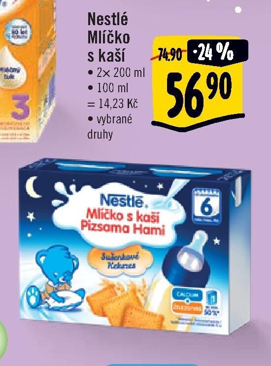 Nestlé Mlíčko s kaší