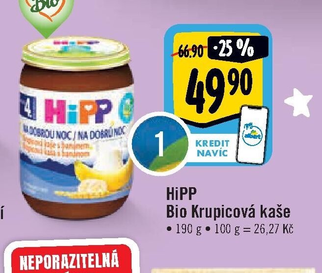 HiPP Bio Krupicová kaše