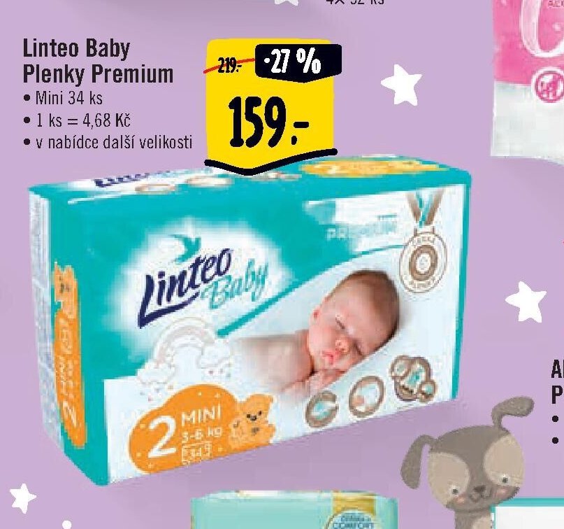 Linteo Baby Plenky Premium