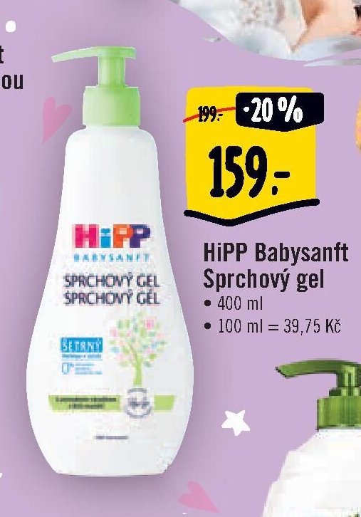 HiPP Babysanft Sprchový gel