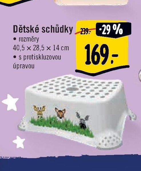 Dětské schůdky