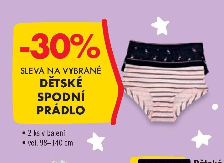 Dětské spodní prádlo