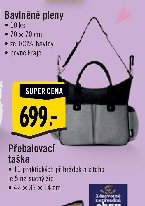 Přebalovací taška