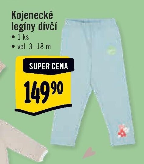 Kojenecké legíny dívčí