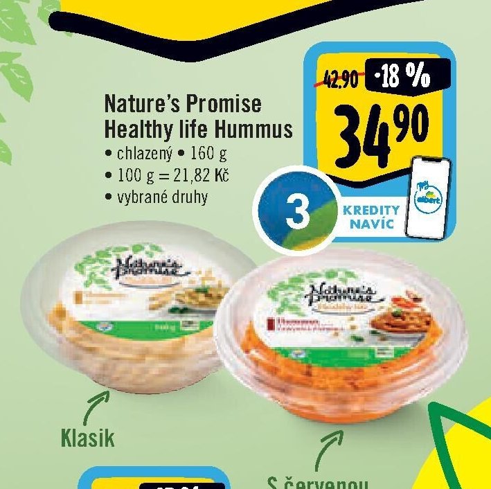 Nature's Promise Healthy life Hummus