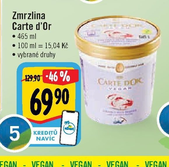 Zmrzlina Carte D'Or