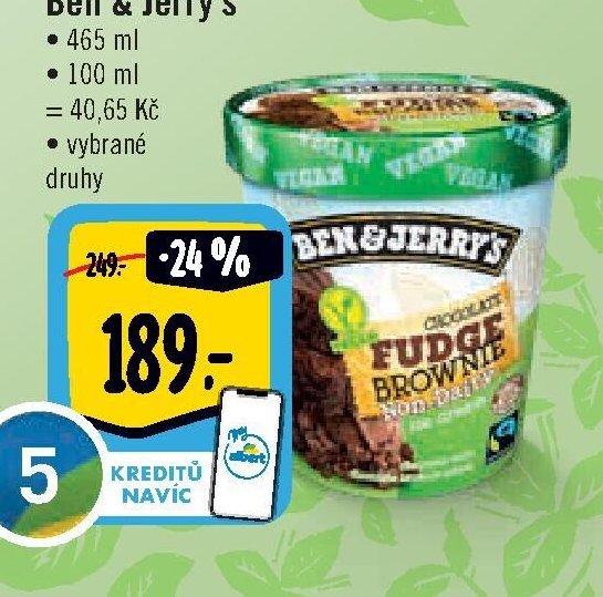 Zmrzlina Ben & Jerry's