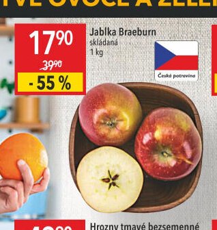 Jablka Braeburn