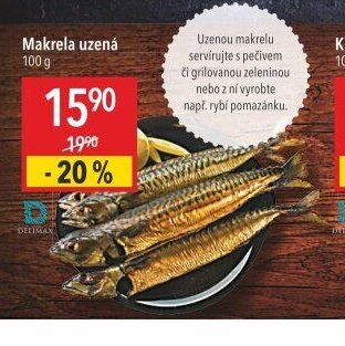 Makrela uzená 100 g