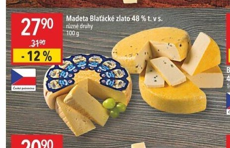 Madeta Blaťácké zlato