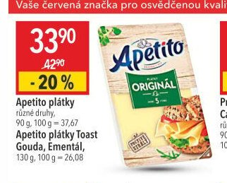 Apetito plátky