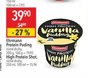 Ehrmann Protein Puding / High Protein Shot