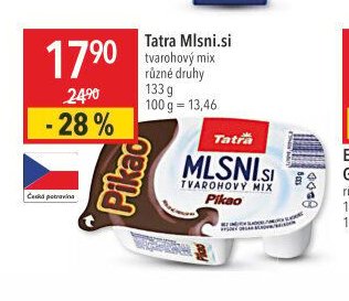Tatra Mlsni.si tvarohový mix / Pikao
