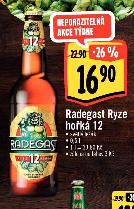 Radegast Ryze hořká 12