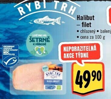 Halibut filety Albert