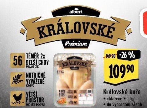 Královské kuře Albert