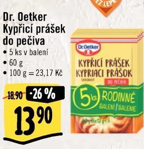 Kypřicí prášek Dr. Oetker
