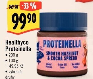 Lískooříškový krém Proteinella HealthyCo