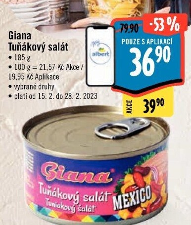 Salát s tuňákem Giana