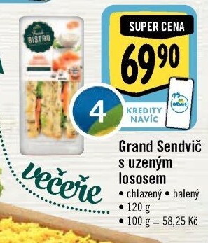 Sendvič Albert Fresh Bistro