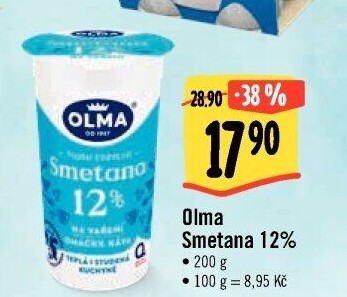 Smetana Olma 12%