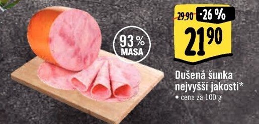 Šunka dušená nejvyšší jakosti