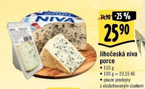 Sýr Niva Jihočeská 50% Madeta