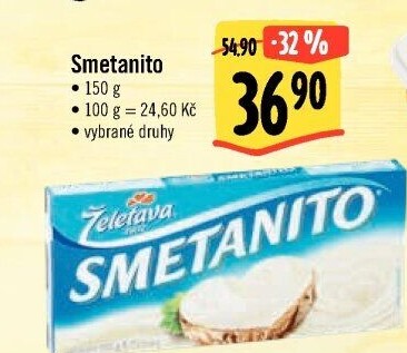 Sýr tavený Smetanito Želetava