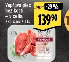 Vepřová plec bez kosti Albert