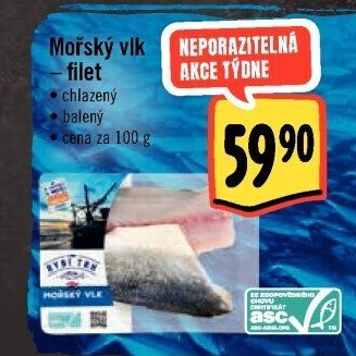 Vlk mořský filety Albert