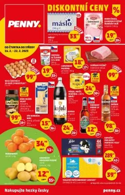 akční leták Penny Market 16.2.2023-22.2.2023