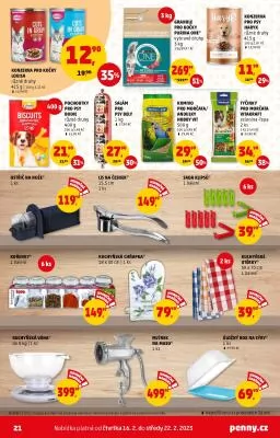 akční leták Penny Market 16.2.2023-22.2.2023
