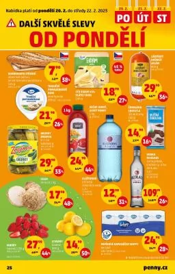 akční leták Penny Market 16.2.2023-22.2.2023
